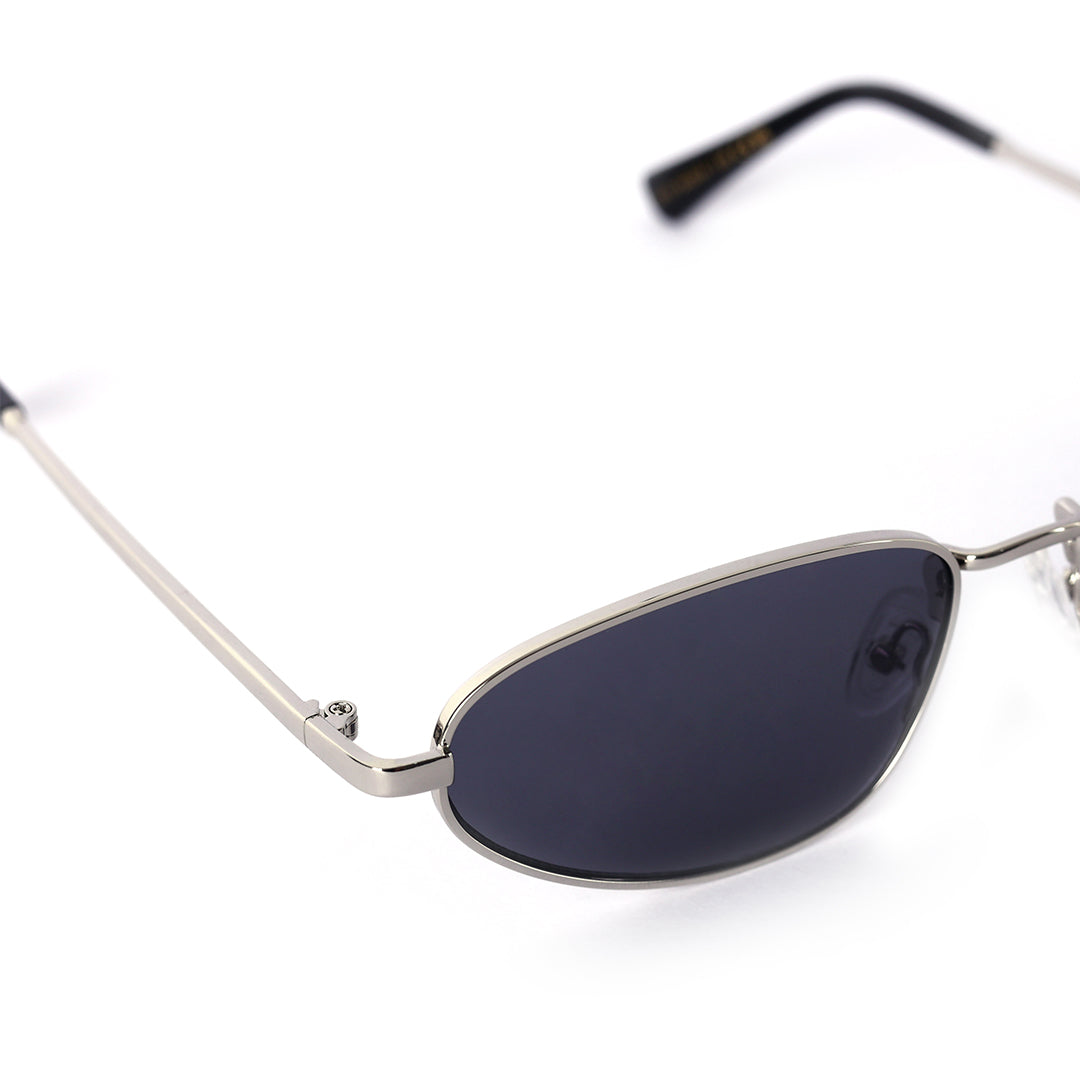 Cubix Modern Slim SIlver Sunglasses | UV400 | Men & Women