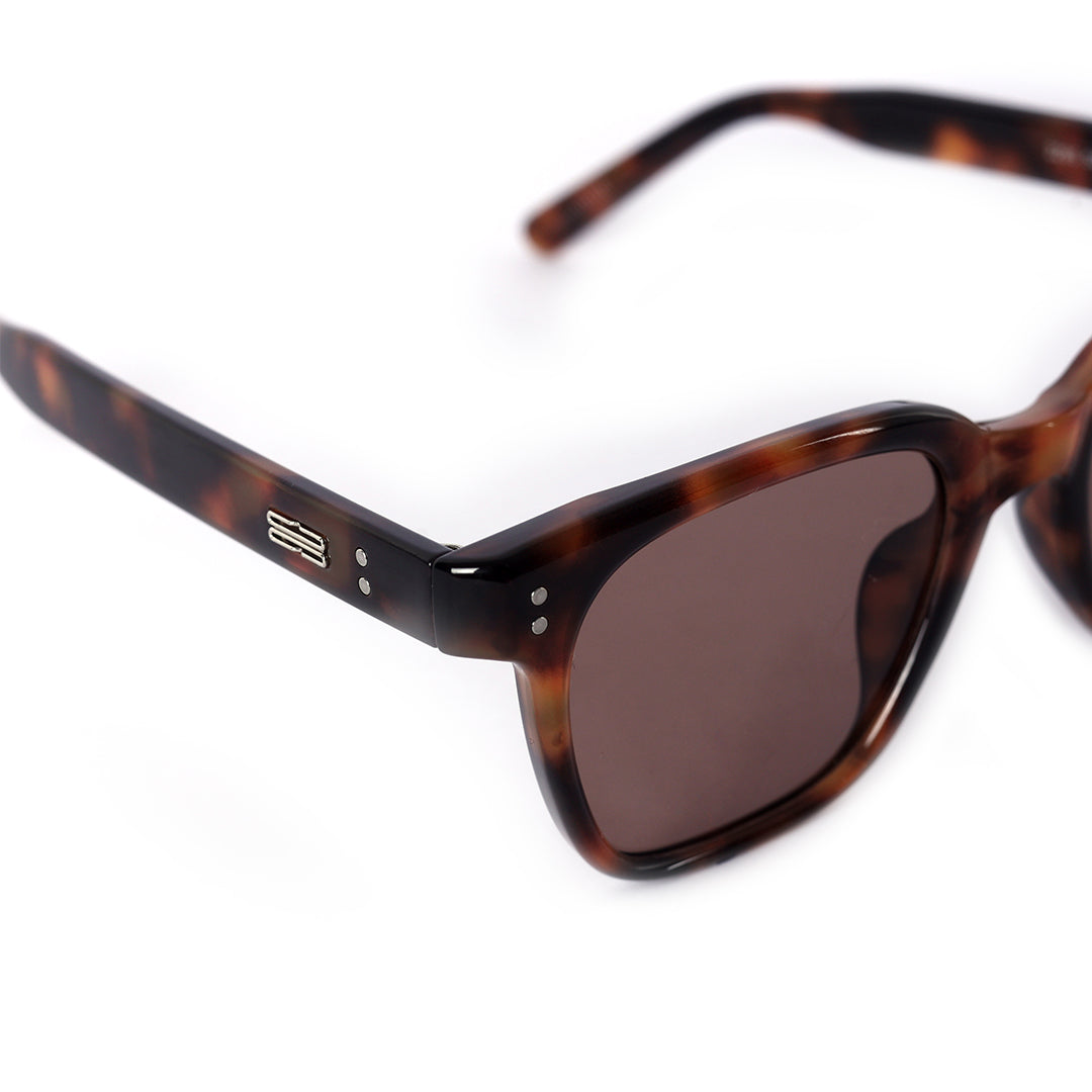 Galaxy Wayfarer Style Tortoise Brown Square Sunglasses | UV400 | Men & Women