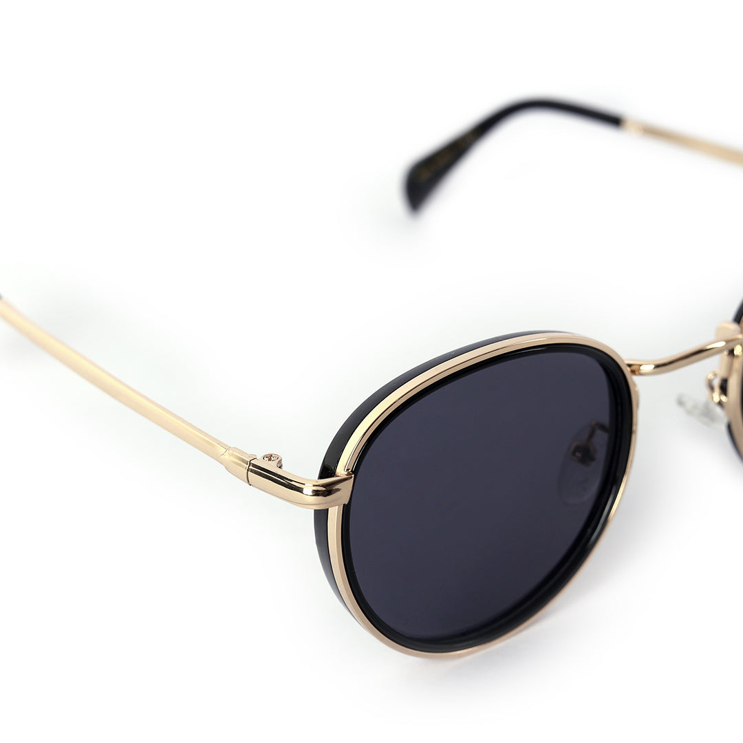Horizon Classic Gold Panto Sunglasses | UV400 | Men & Women