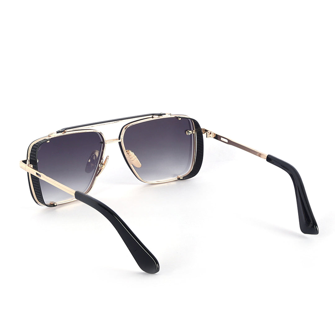 Astra Gold Square Aviator Sunglasses | UV400 | Men & Women