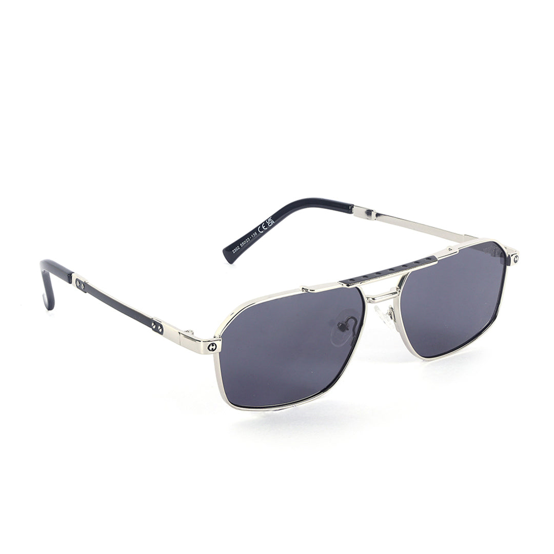 Venam Modern Squared Variant Silver Sunglasses | UV400 | Men & Women