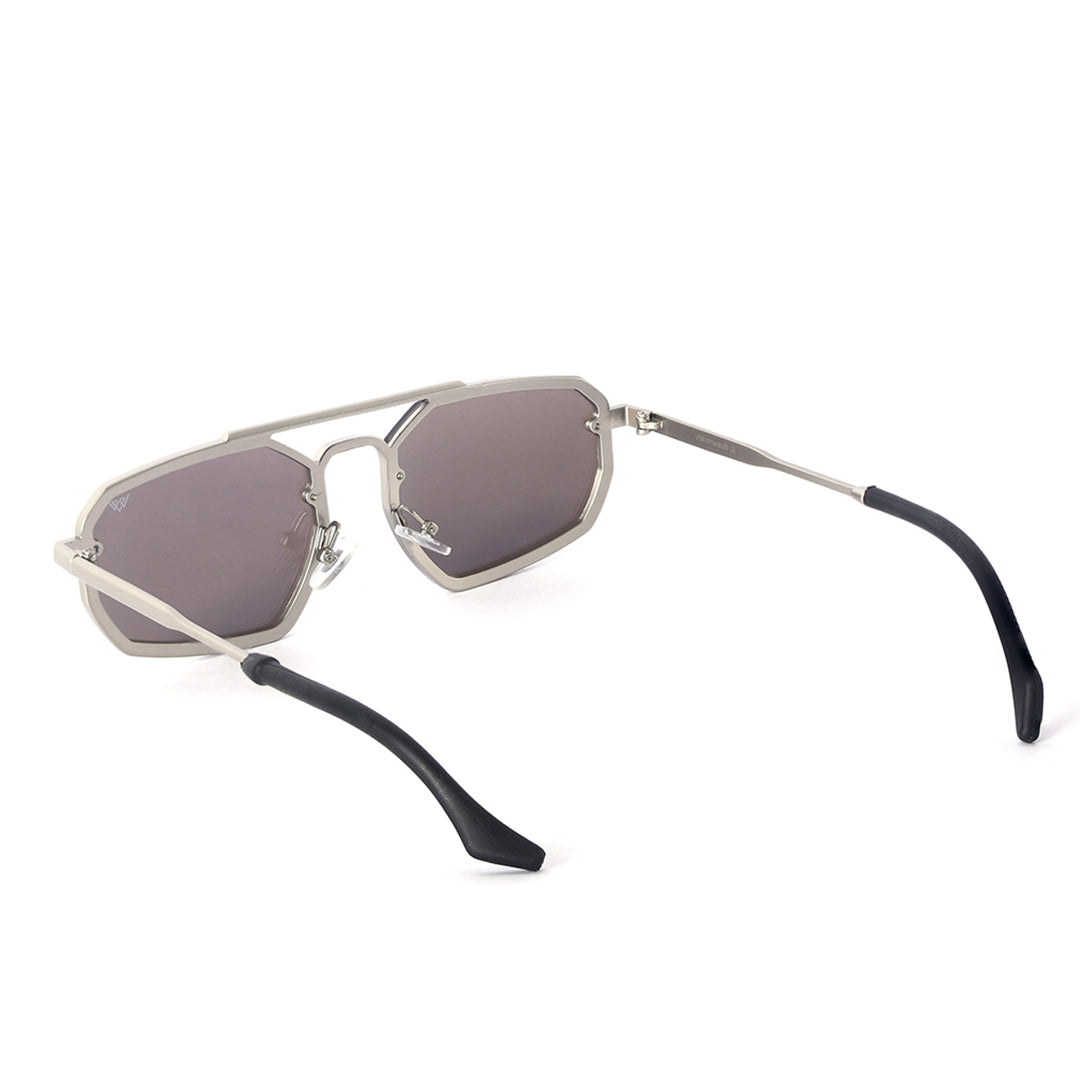 Vintage Silver Blue Sunglasses | UV400 | Men & Women