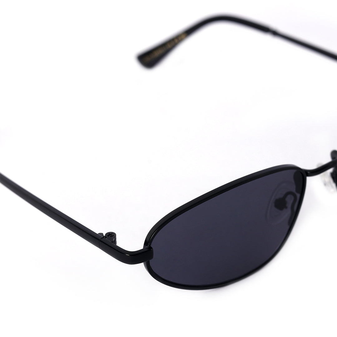 Cubix Modern Slim Black Sunglasses | UV400 | Men & Women