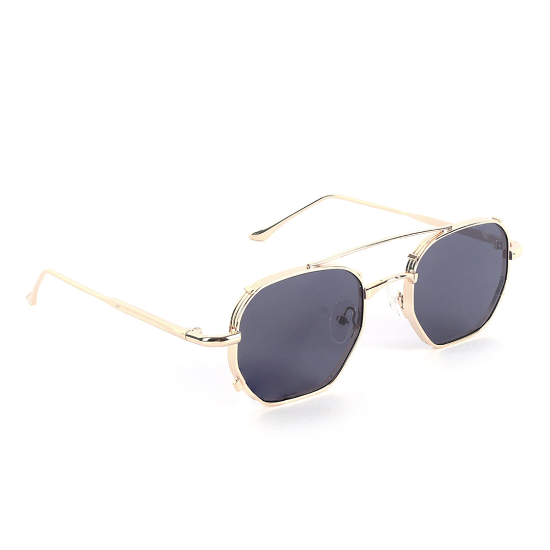 Warrior Premium Gold Sunglasses | UV400 | Men & Women