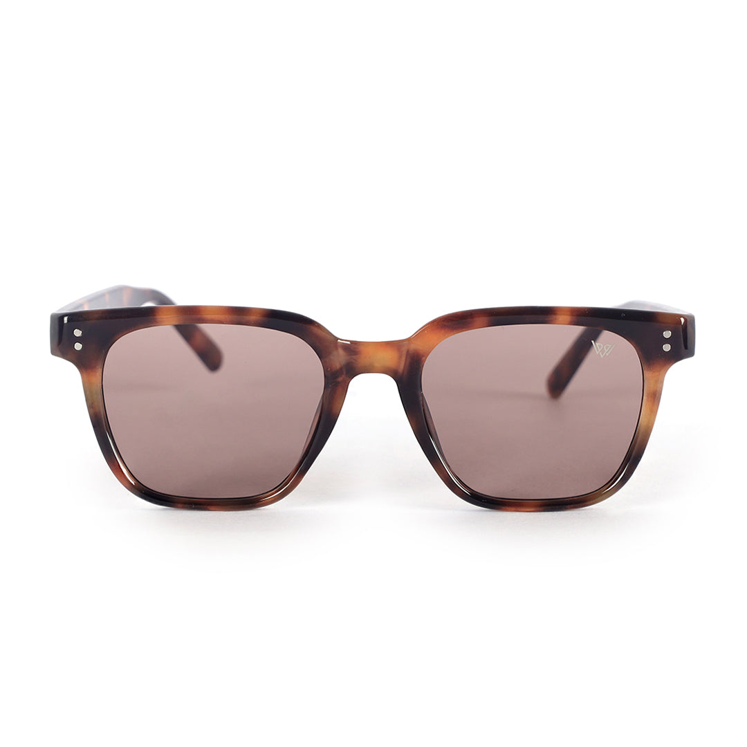 Galaxy Wayfarer Style Tortoise Brown Square Sunglasses | UV400 | Men & Women