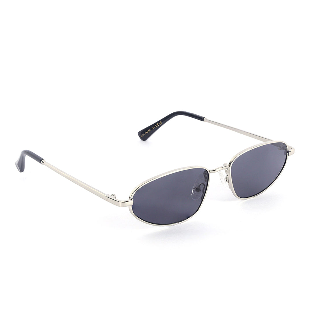 Cubix Modern Slim SIlver Sunglasses | UV400 | Men & Women