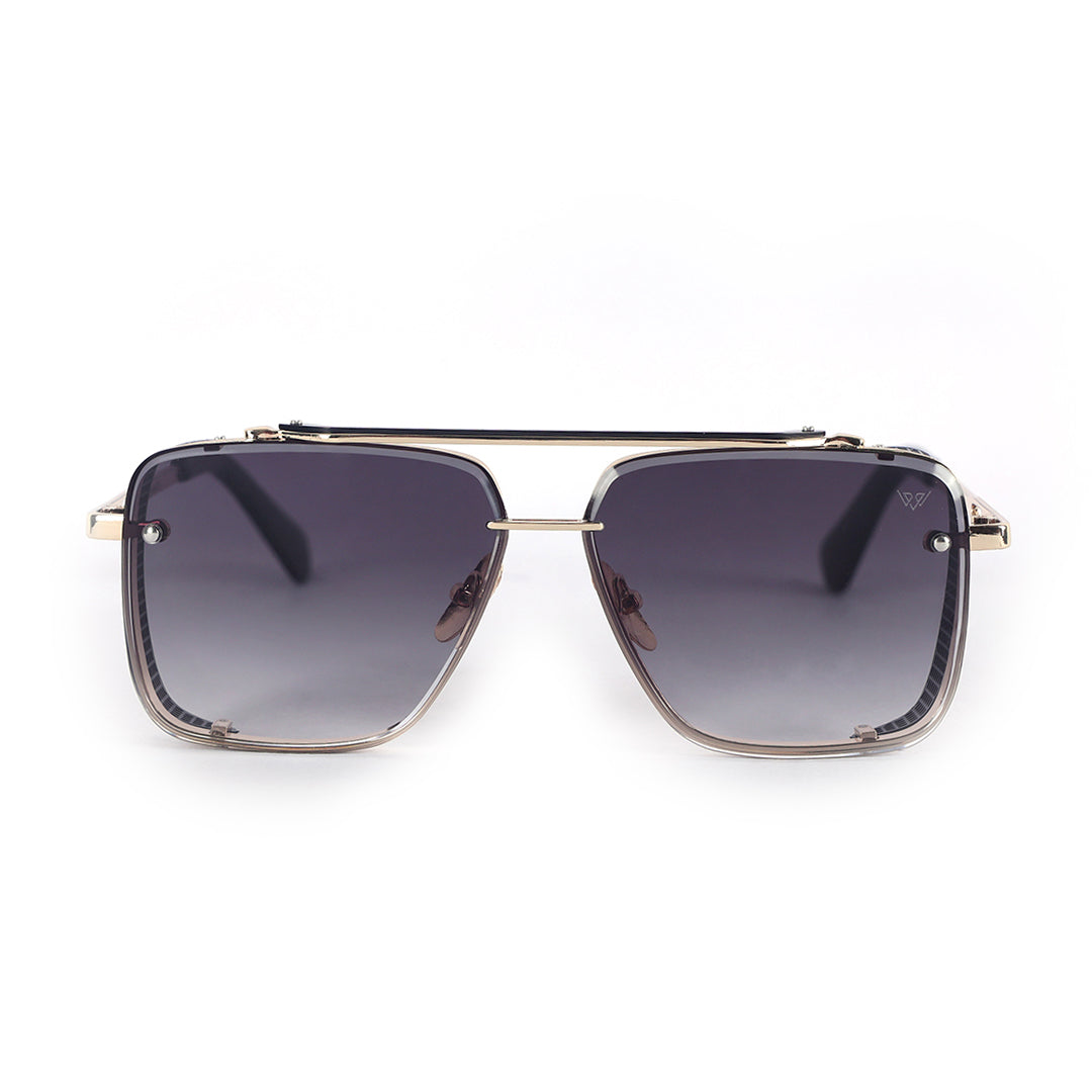 Astra Gold Square Aviator Sunglasses | UV400 | Men & Women
