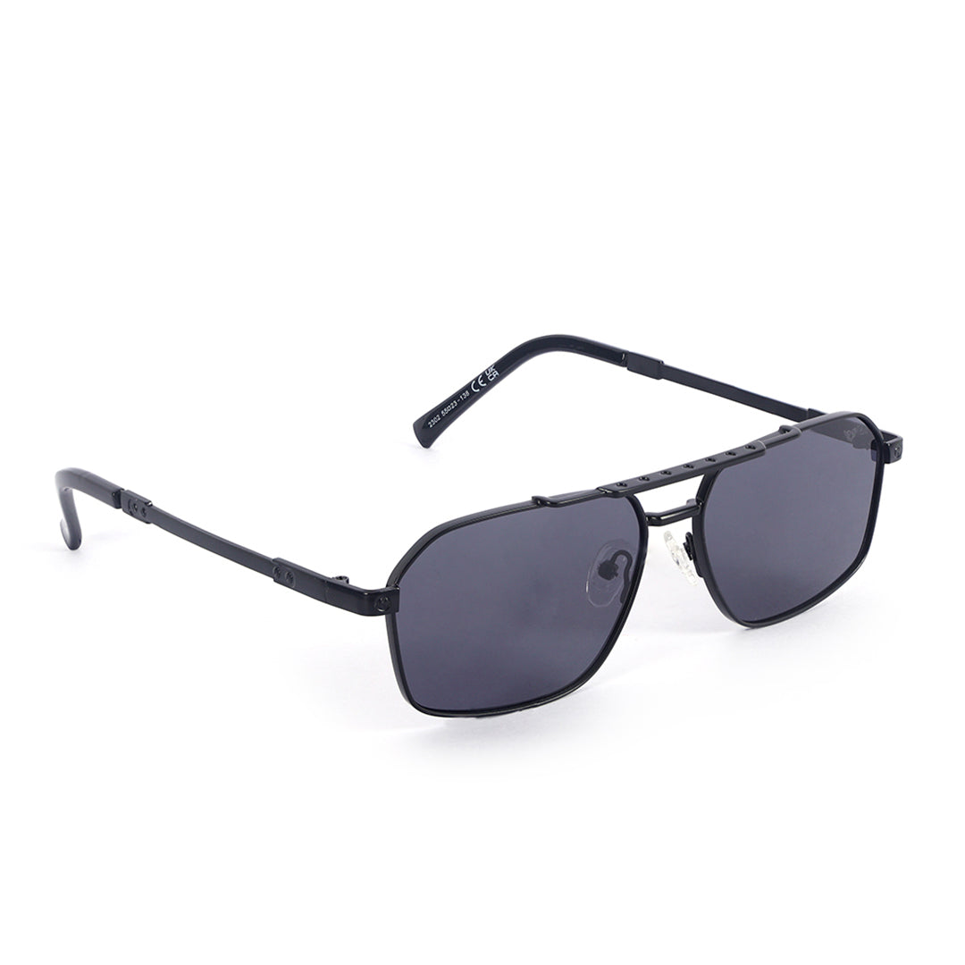 Venam Modern Squared Variant Black Sunglasses | UV400 | Men & Women