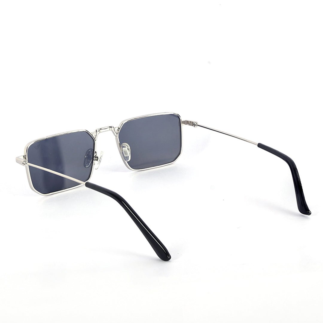 Spectrum Geometric Silver Sunglasses | UV400 | Men & Women