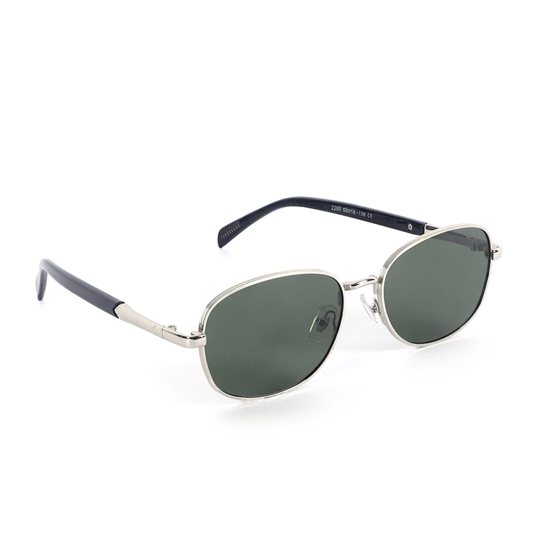 Shadow Green Prime Rectangle Sunglasses | UV400 | Men & Women