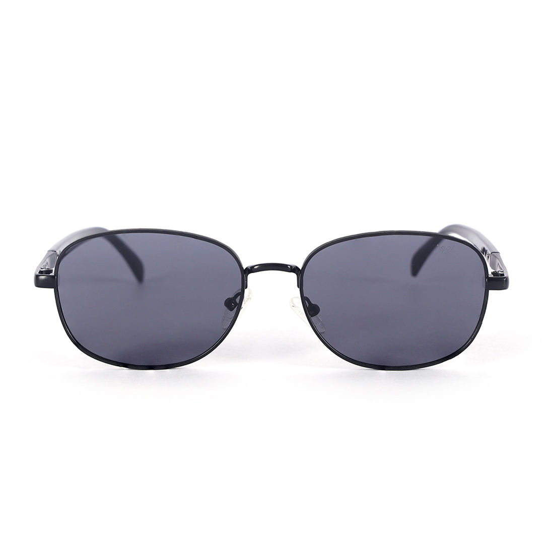 Shadow Black Prime Rectangle Sunglasses | UV400 | Men & Women