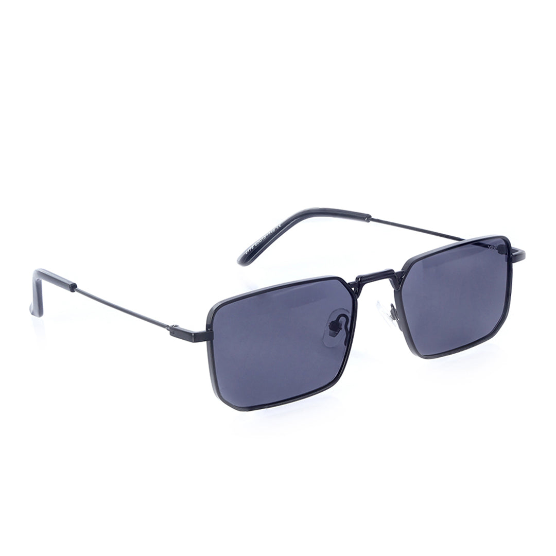 Dominator Classic Black Geometric Sunglasses | UV400 | Men & Women