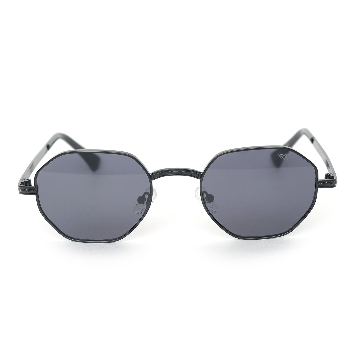 Striker Black Gradient Octagon Sunglasses | UV400 | Men & Women