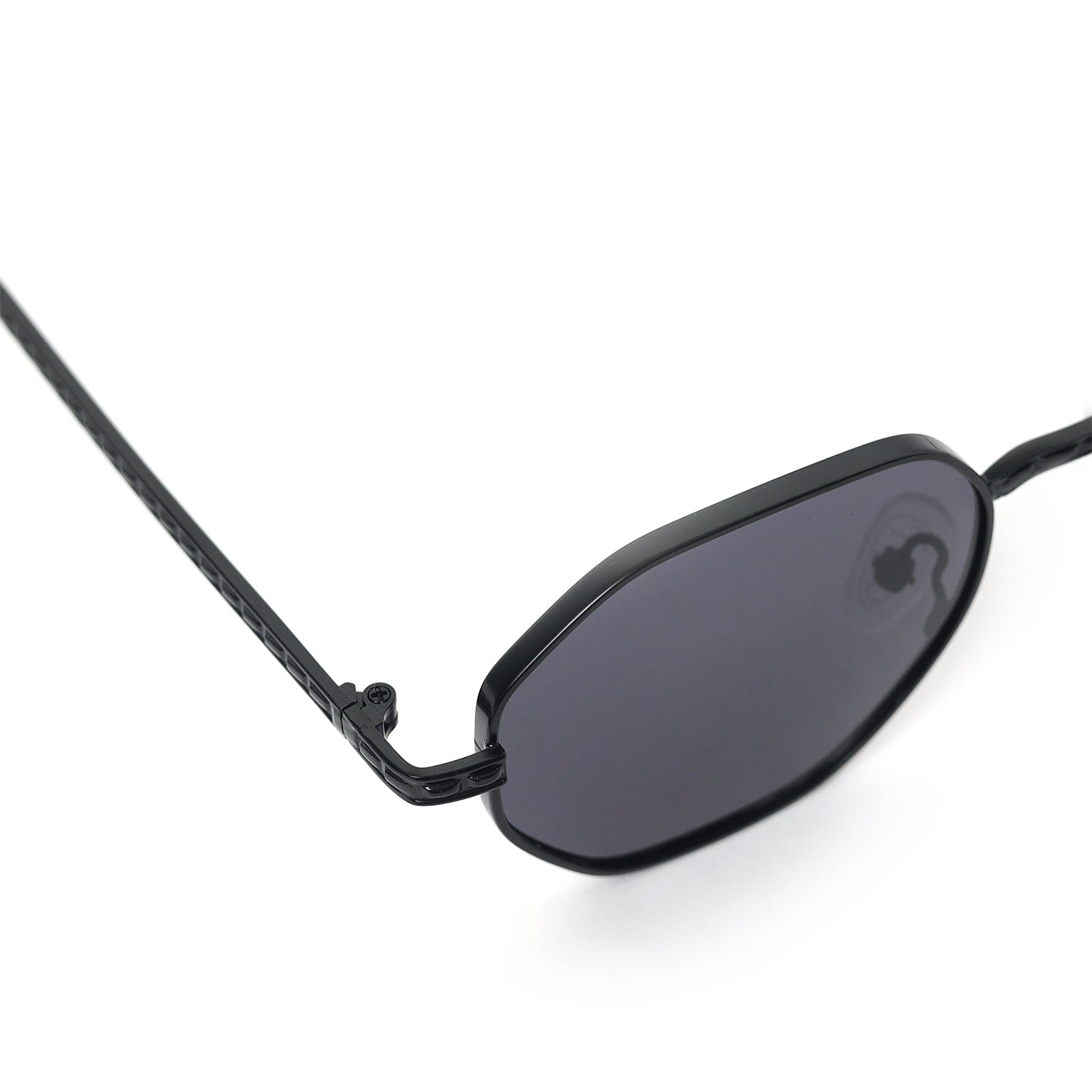 Striker Black Gradient Octagon Sunglasses | UV400 | Men & Women