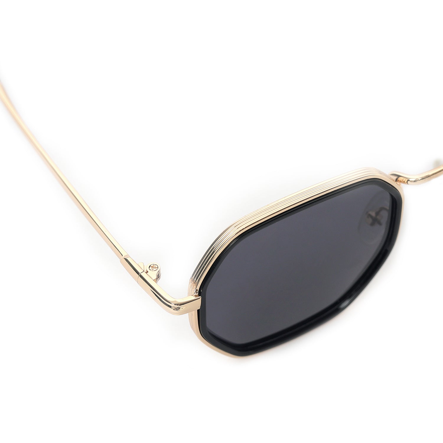 Stellar Geometric Gold Frames Sunglasses | UV400 | Men & Women