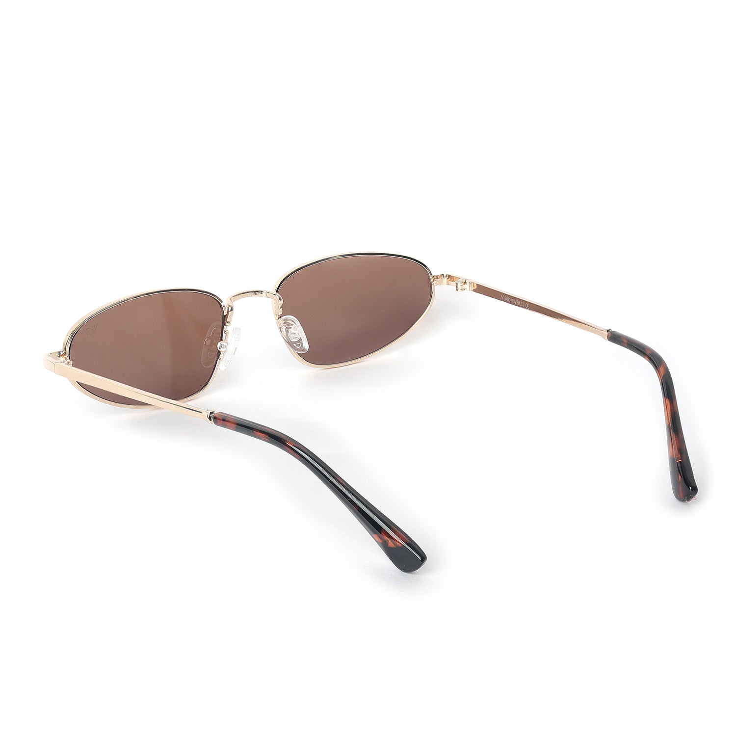 Cubix Modern Slim Brown Sunglasses | UV400 | Men & Women