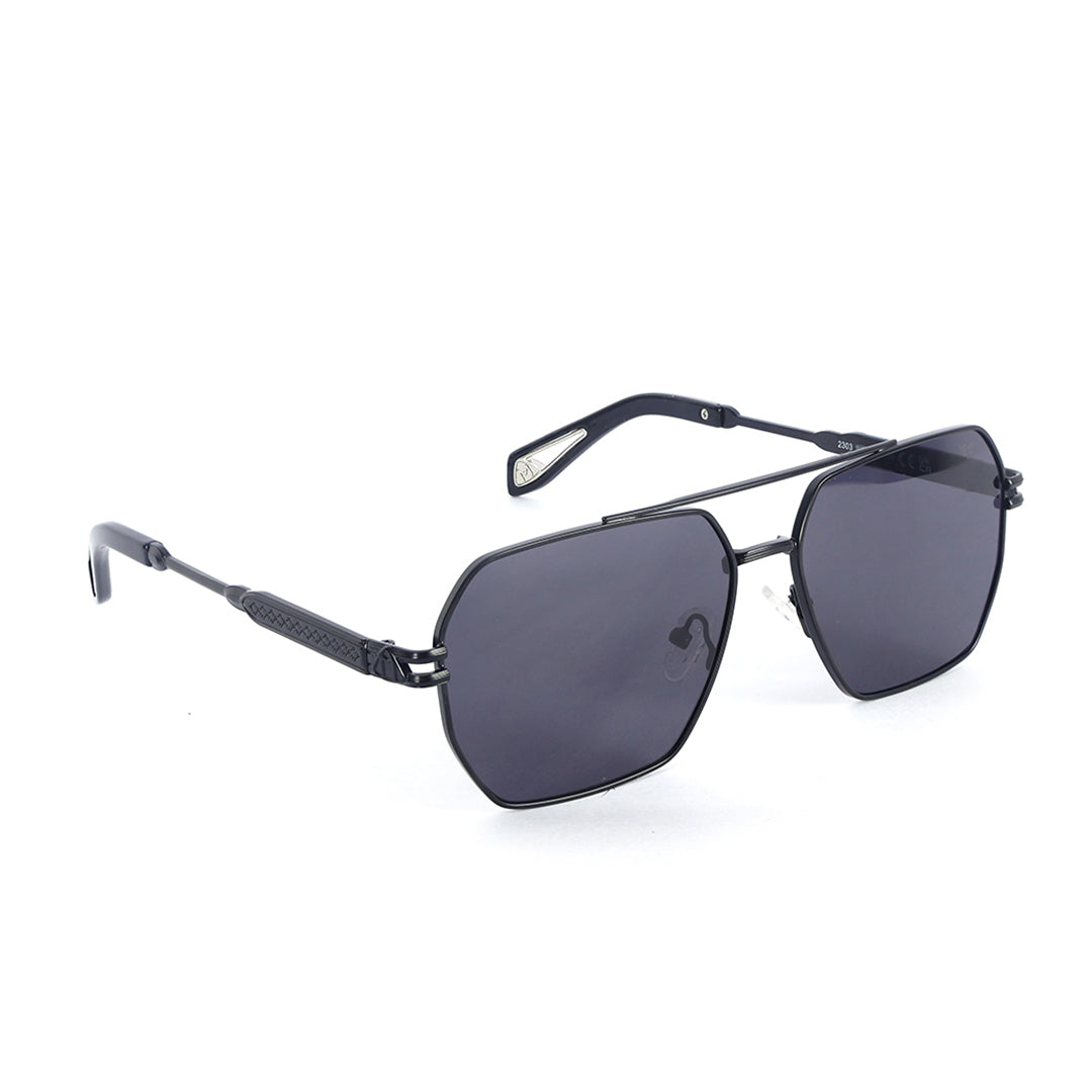 Magnum Matte Black Modern Squared Sunglasses  | UV400 | Men & Women