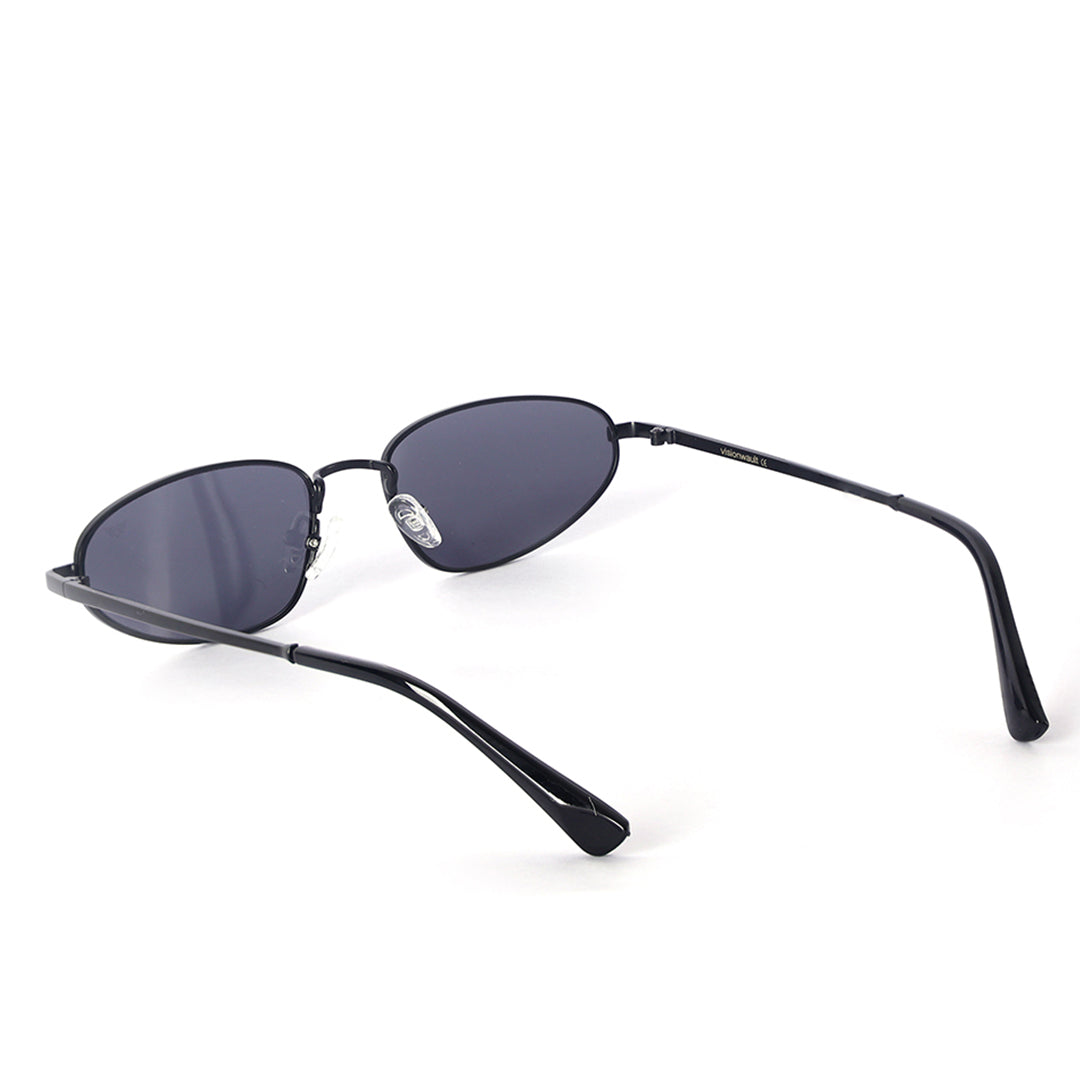 Cubix Modern Slim Black Sunglasses | UV400 | Men & Women