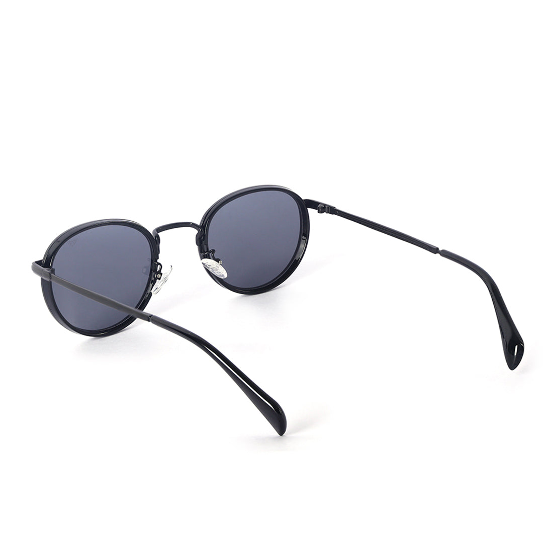 Horizon Classic Black Panto Sunglasses | UV400 | Men & Women